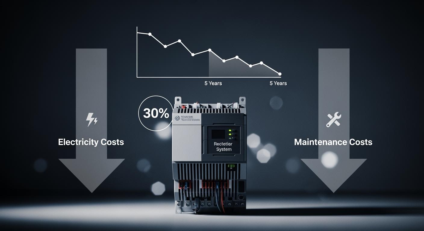 30% TCO Reduction Proof for Telecom Rectifier Systems: Dual Cuts in Electricity & Maintenance Costs Over 5 Years
