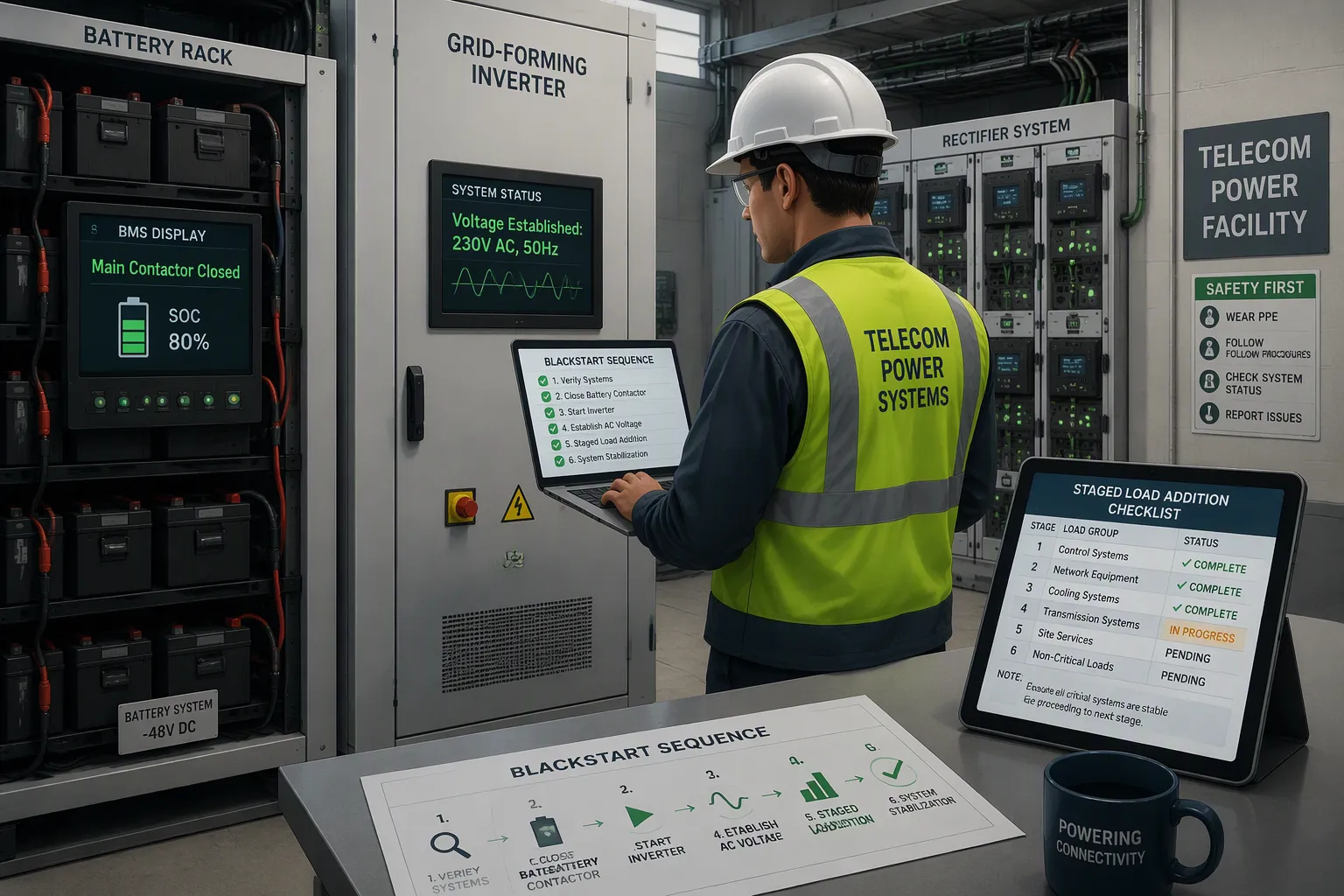 The Blackstart Process Step by Step