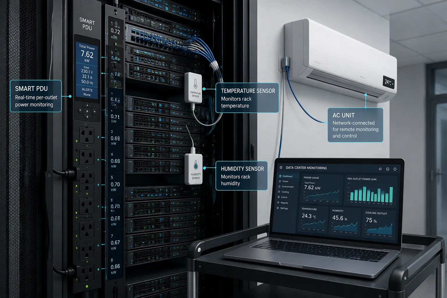 How Smart PDU-AC Linkage Works