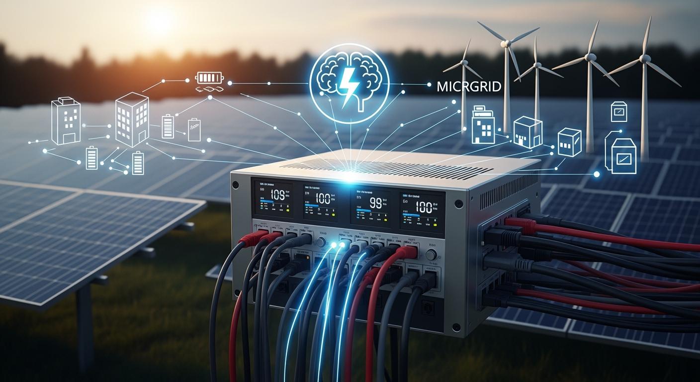 Integration of Smart PDUs with New Energy Microgrids: Intelligent Utilization of PV/Wind Surplus Power