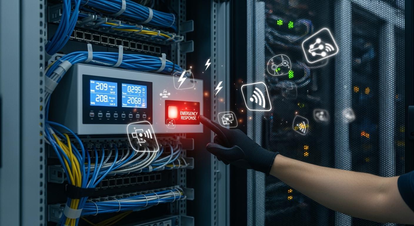 Rapid Response Technical Support Smart PDU Solution for Emergency Fault Handling in Telecom Cabinets