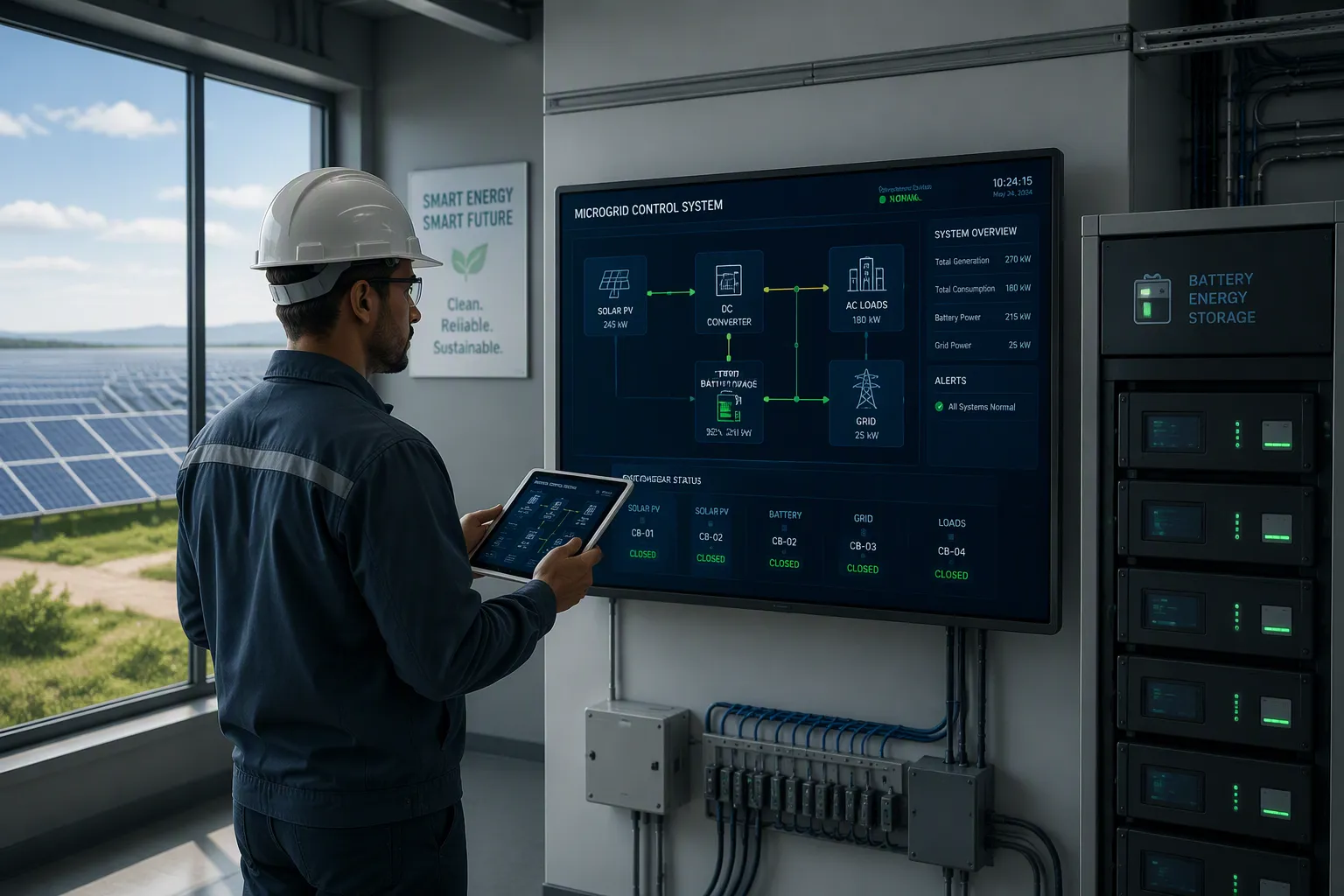 How to Design Solar-Storage Integration for Telecom Power Systems to Support Renewable Energy Priority Access and Smart Microgrid Switching
