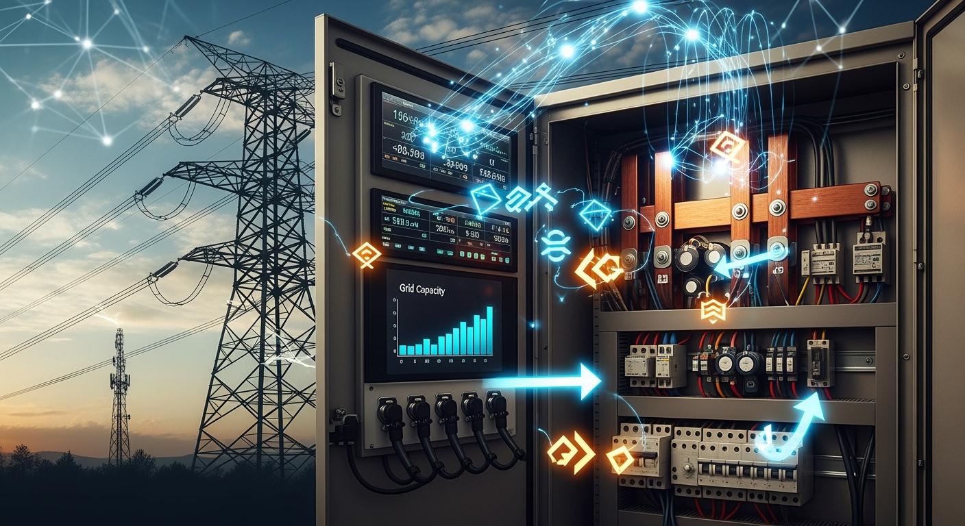 Dynamic Power Factor Correction in Telecom Power Systems for Grid Capacity Optimization
