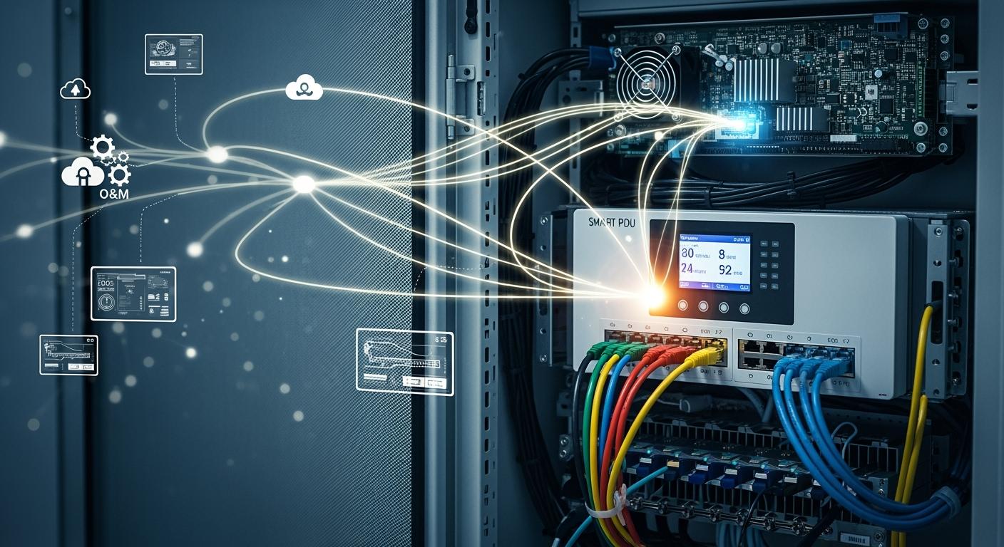 Open API of Smart Power Distribution Units in Telecom Cabinets: Seamless Data Interconnection with Third-Party O&M Platforms