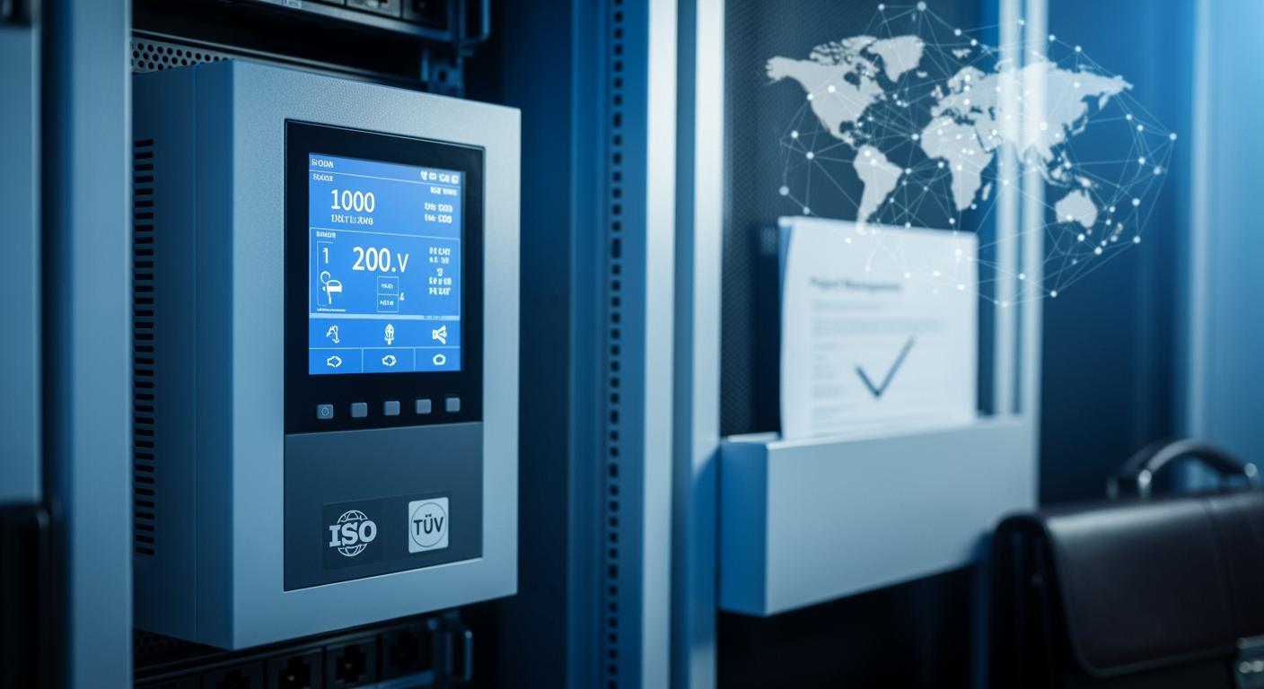 Compliance Certified (ISO/TÜV) Smart PDU Solution for International Project Bidding in Telecom Cabinets