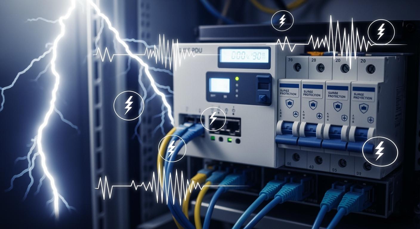 Upgraded Surge Protection of Smart PDUs in Telecom Cabinets: Enhanced Protection Against Lightning & Grid Fluctuations