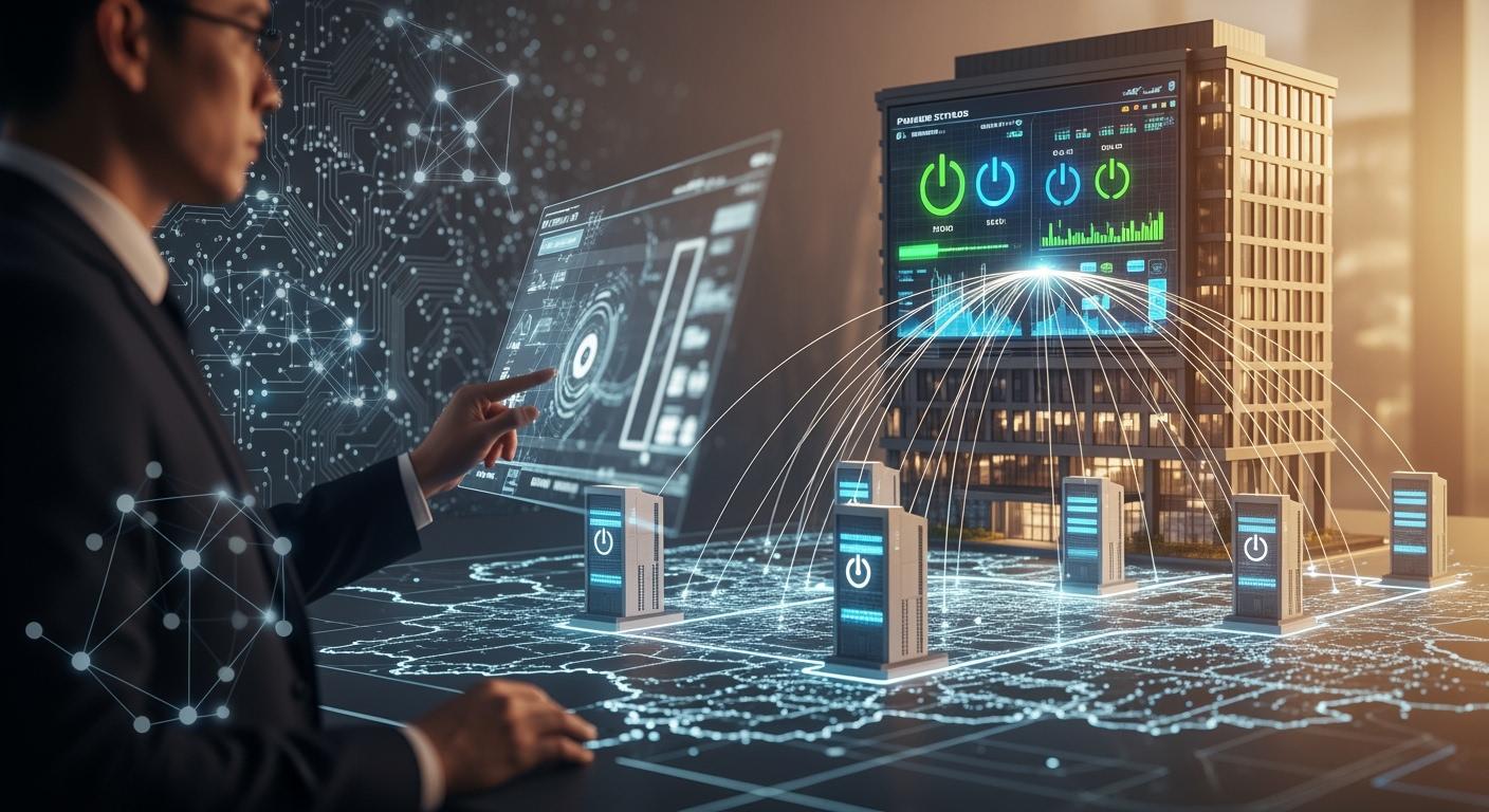Unified Management of Multiple Sites for Telecom Power Systems: Headquarters Remotely Control Power Status of National Data Centers