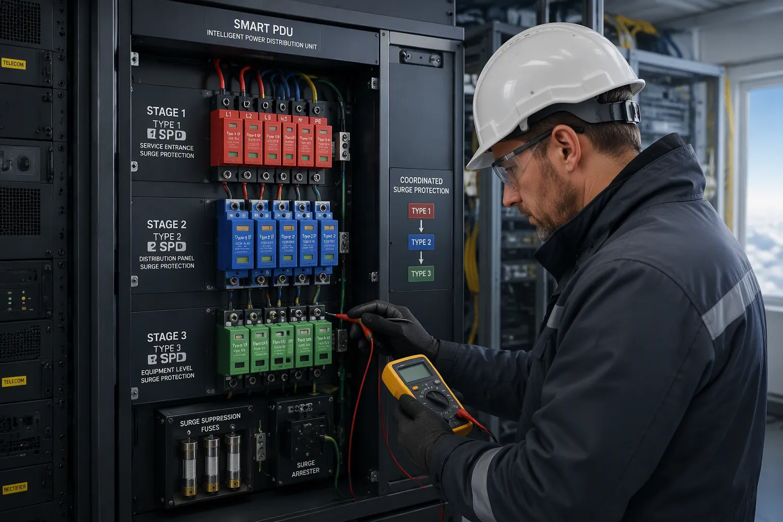 Surge Protection Inside the Power Distribution Unit