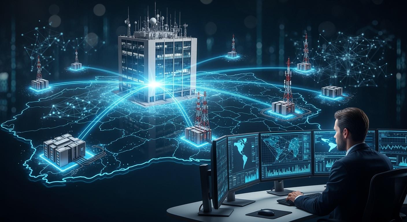 Unified Multi-Site Management for Telecom Power Systems: Headquarters Remotely Control National Data Centers