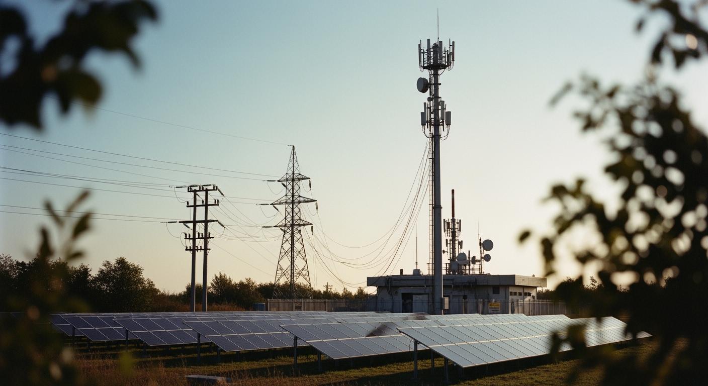 Multi-Energy Input (Grid + PV) Hybrid Power Supply Telecom Power System for Green Base Station Application