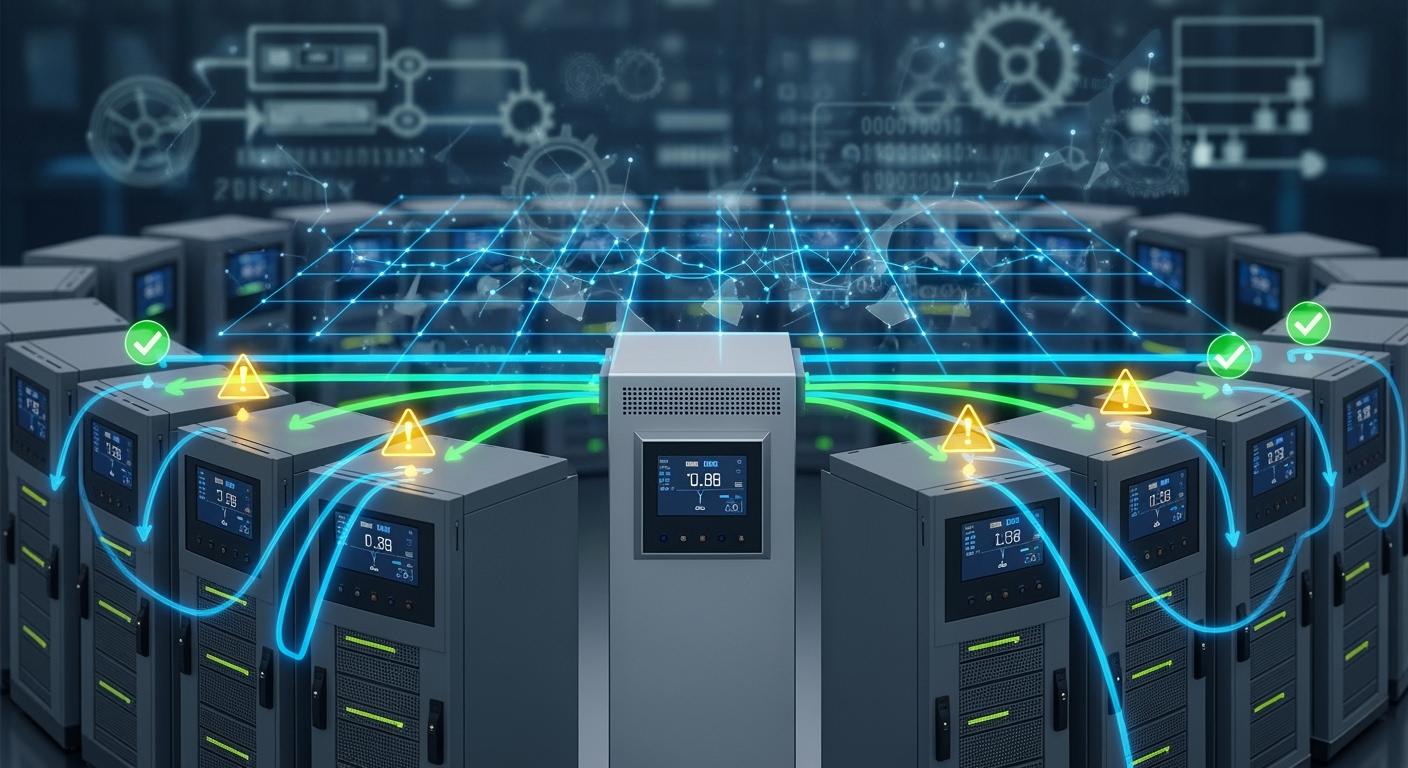 Power Load Balancing Algorithm of Smart PDUs: Distributed Scheduling to Avoid Single-Cabinet Overload