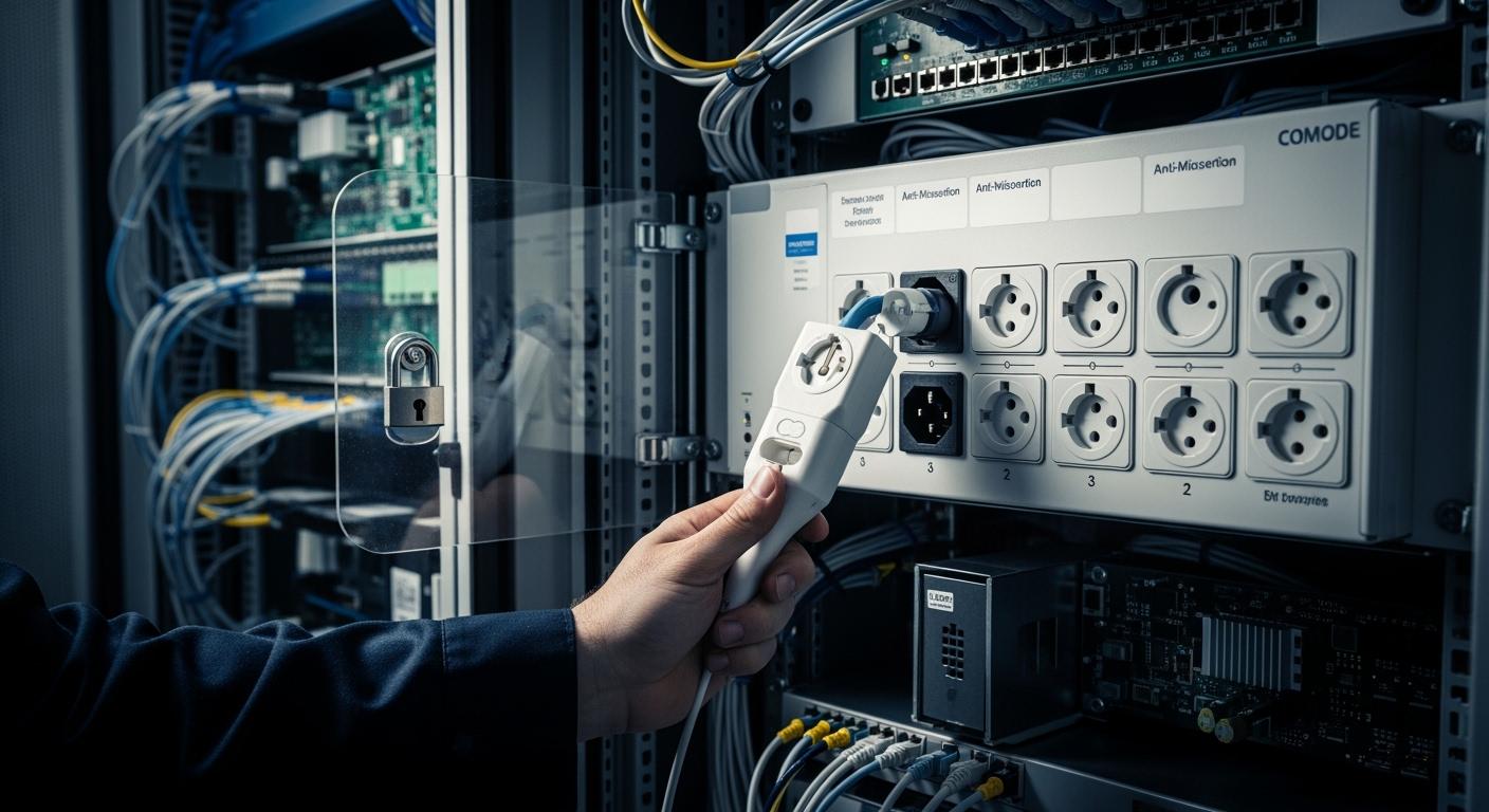 Anti-Misinsertion Design of Smart Power Distribution Units in Telecom Cabinets: Physical Protection Against Equipment Damage