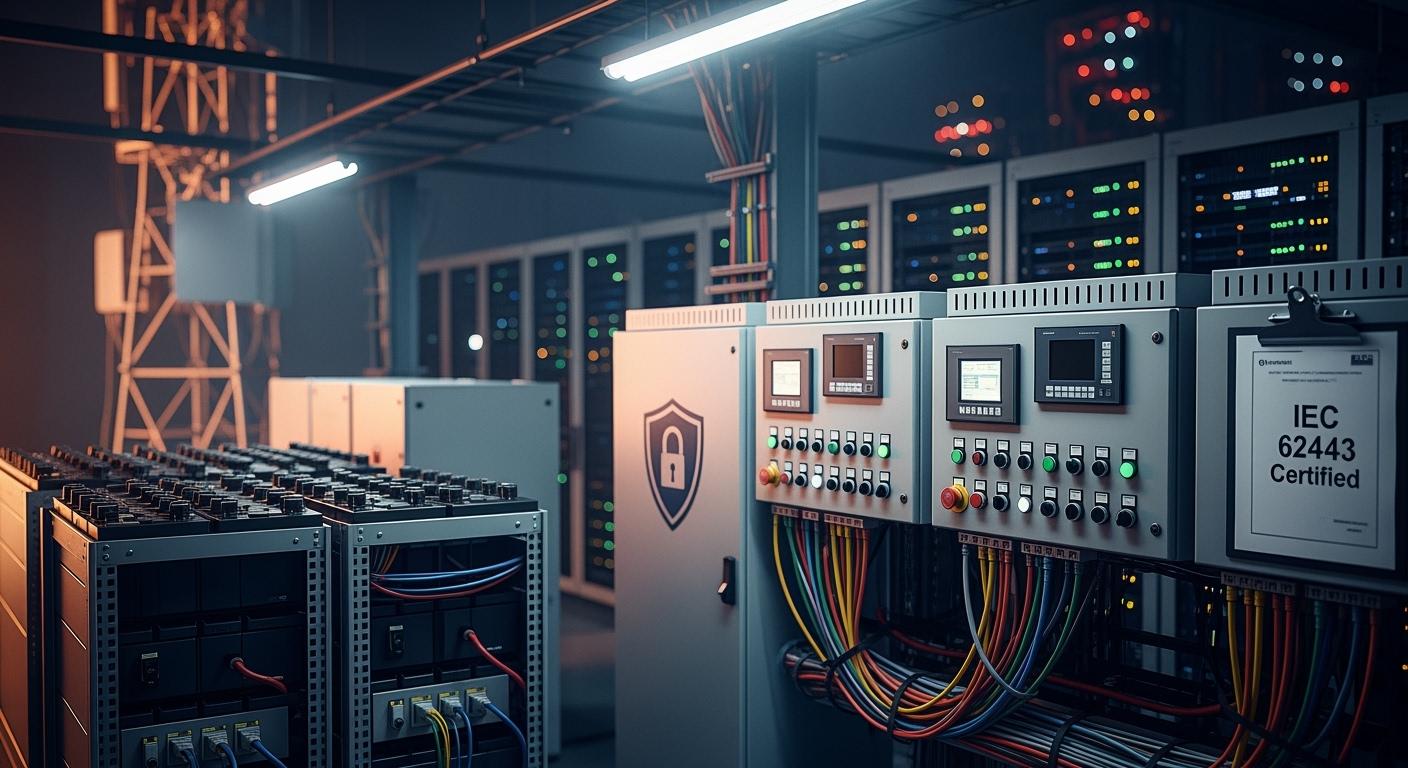Industrial-Grade Telecom Power Security: Compliant with IEC 62443 Standards