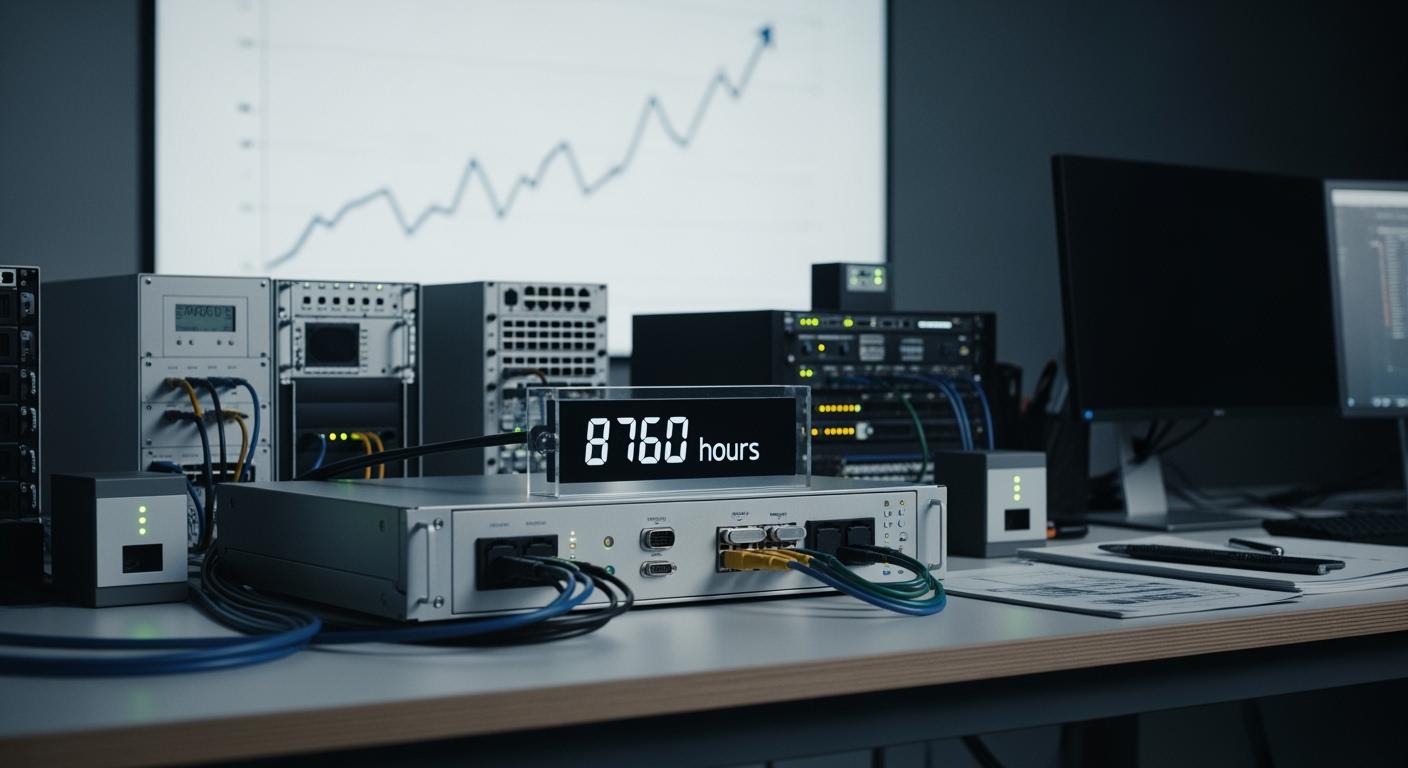 Long-Term Operational Stability Verification of Smart PDUs: 8760-Hour Continuous Full-Load Test Report