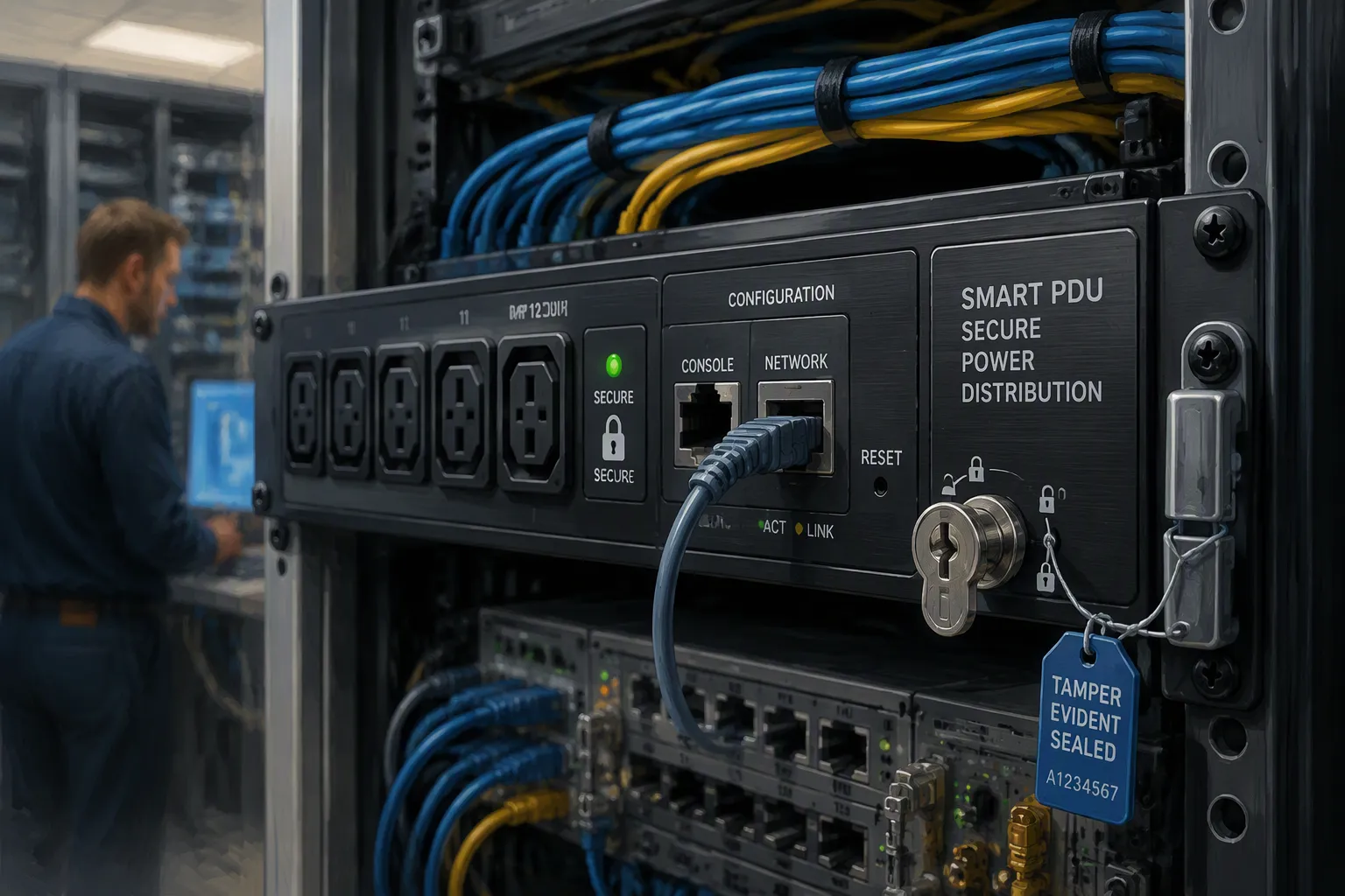How to Design Tamper-Proof Smart PDUs in Telecom Cabinets with Hardware-Level Protection for Configuration Security