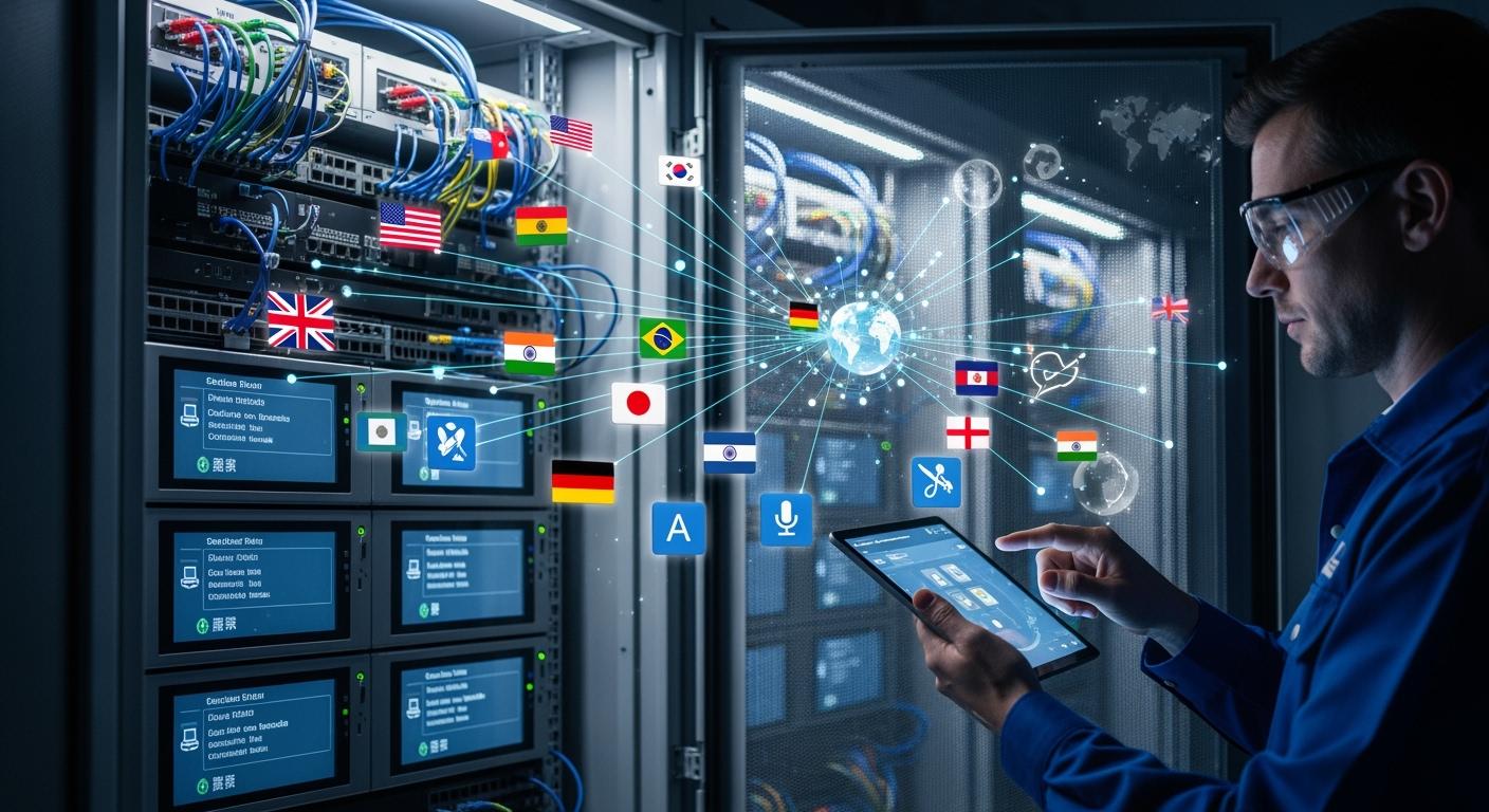 Multilingual Interface of Smart PDUs in Telecom Cabinets: Localized Management for Cross-Border Facilities