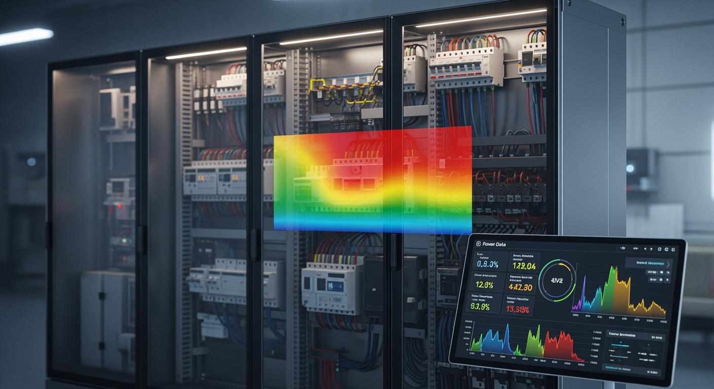 New Visualization Form of Smart Power Distribution Unit Power Data: 3D Cabinet Model Overlaid with Real-Time Energy Heatmap