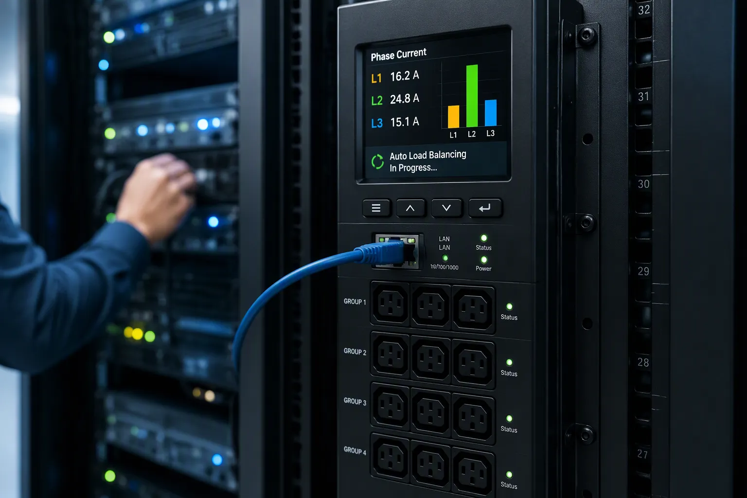 How Load Balancing Works in a Smart PDU