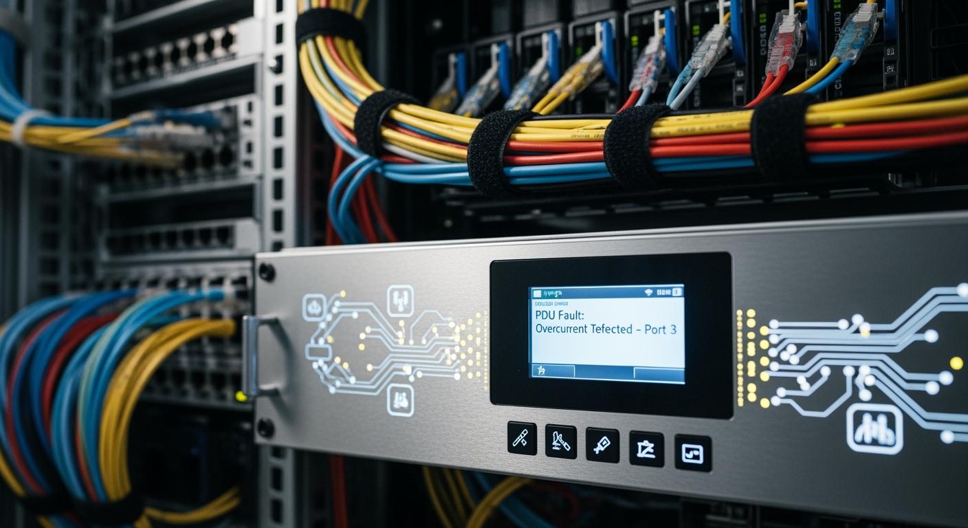Self-Diagnostic Fault Report Smart PDU Solution for Improving Maintenance Efficiency in Telecom Cabinets