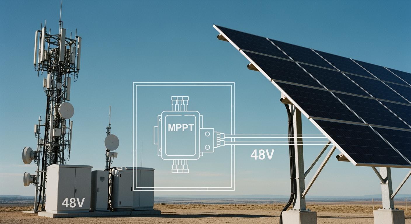 Hybrid Solar MPPT for 48V Outdoor Base Stations