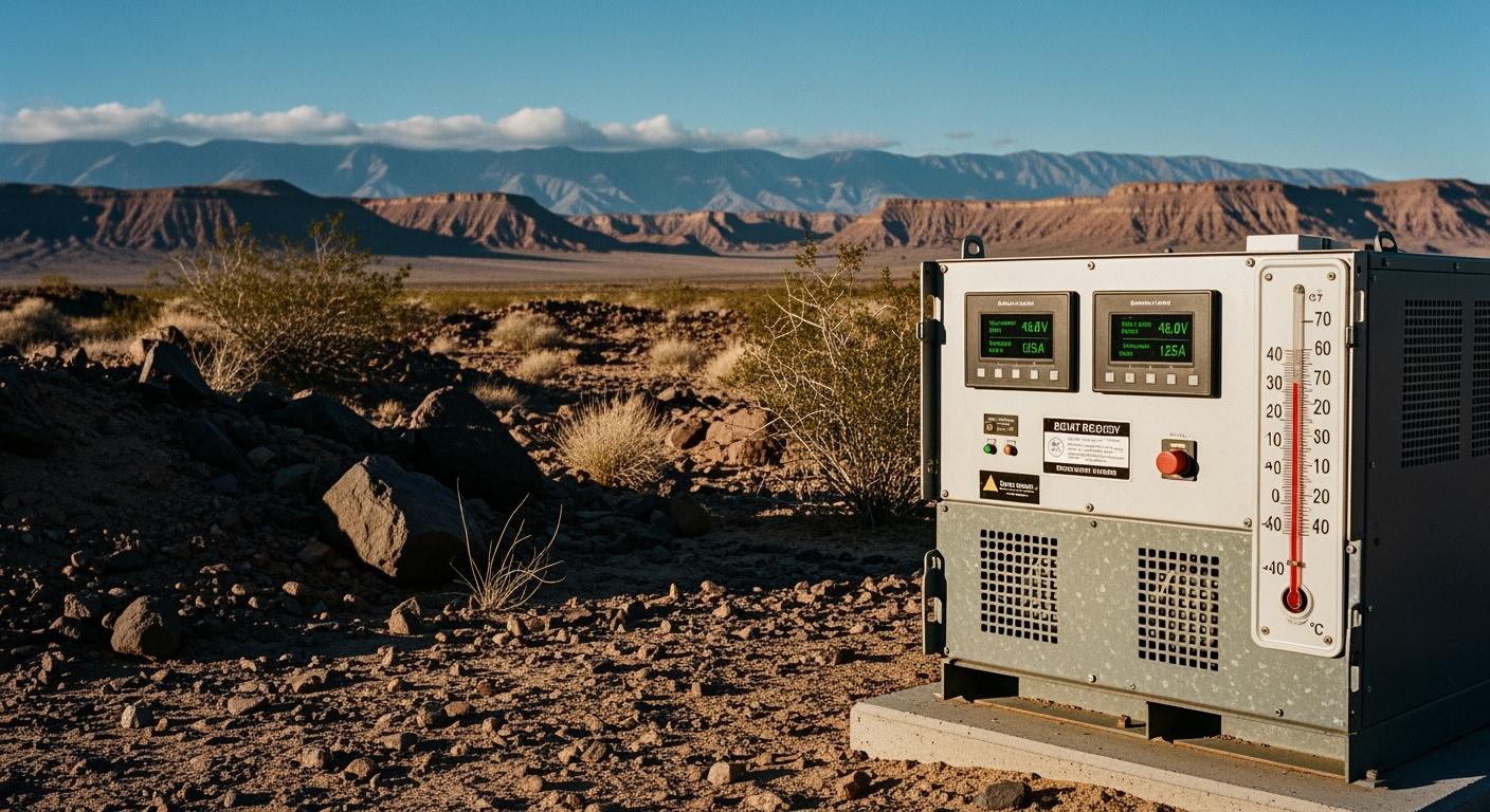 Desert/Plateau Extreme Environment Extension of Telecom Rectifier Systems: Stable Operation at -40℃~+70℃