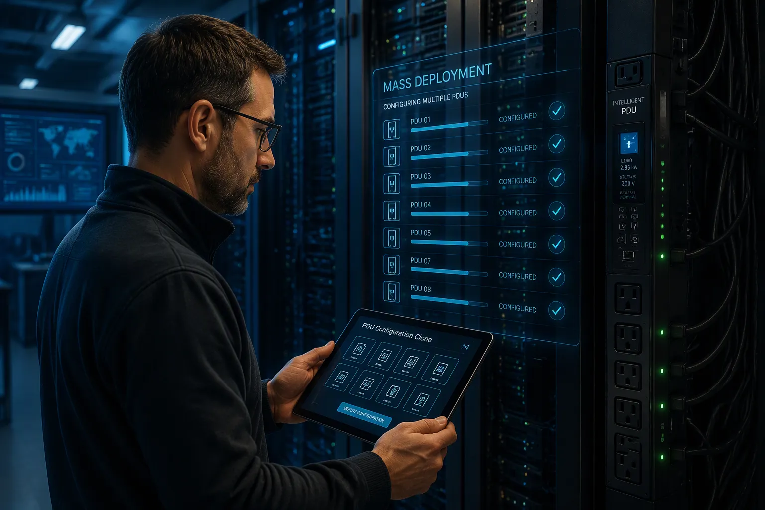 How to Streamline Smart PDU Upgrades and Configuration Cloning for Mass Deployment