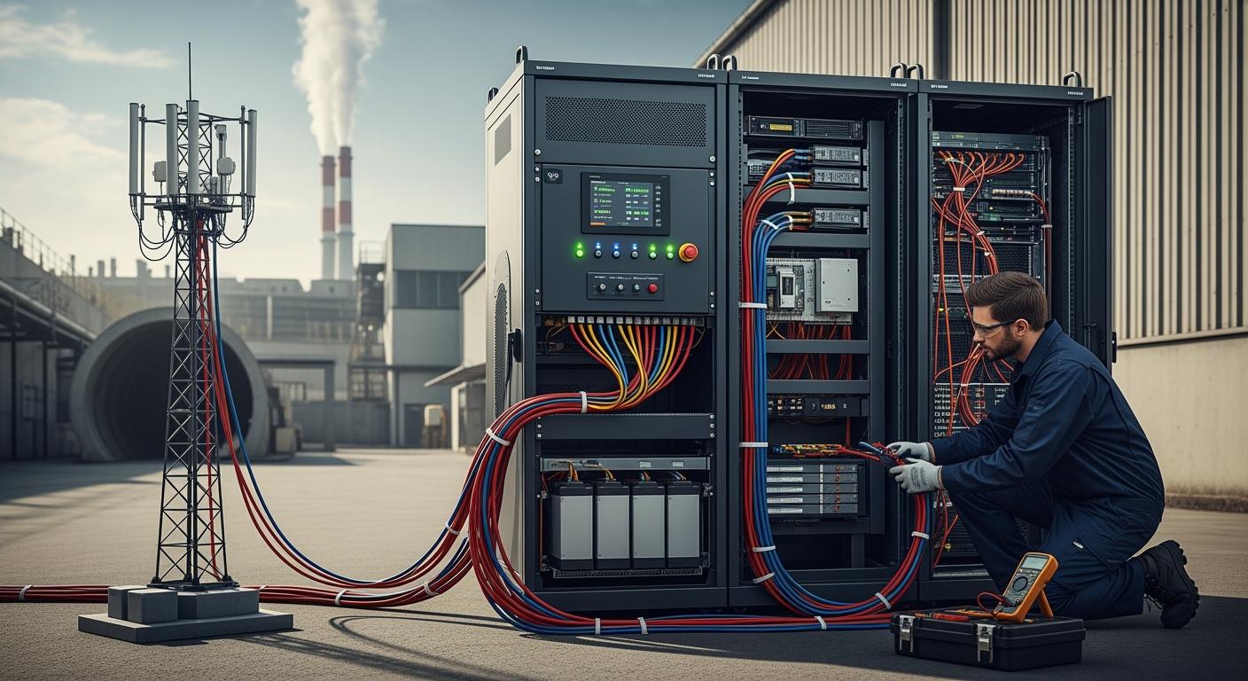 Industry Customized (Power Private Network) Telecom Power System for High-Reliability Power Supply in Special Scenarios