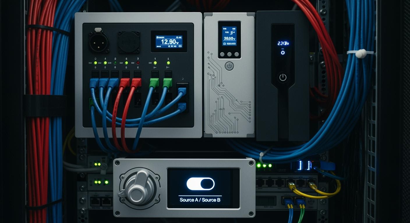 Smart PDU and UPS Linkage Optimization: Seamless Switching Practice for Dual-Power Systems in Telecom Cabinets