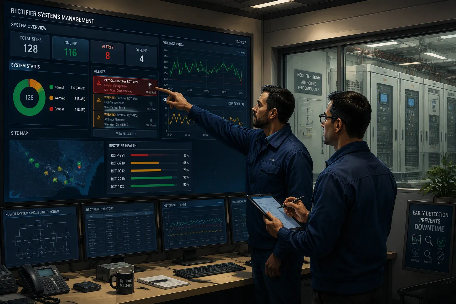 How Cloud Remote Monitoring Enables Centralized Status Management and Fault Early Warning for Telecom Rectifier Systems
