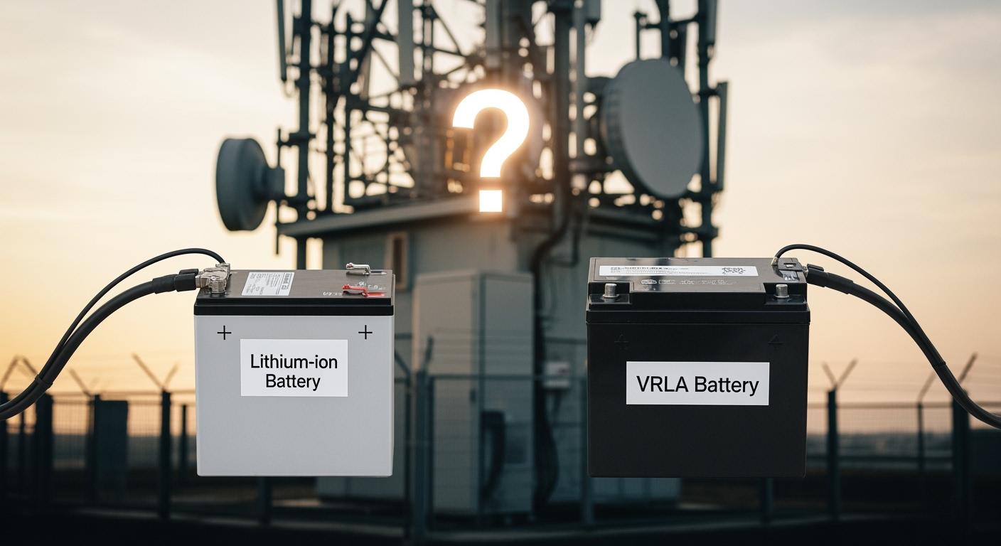 Lithium-ion Battery vs Valve-Regulated Lead-Acid Battery: Outdoor Base Station Backup Choice