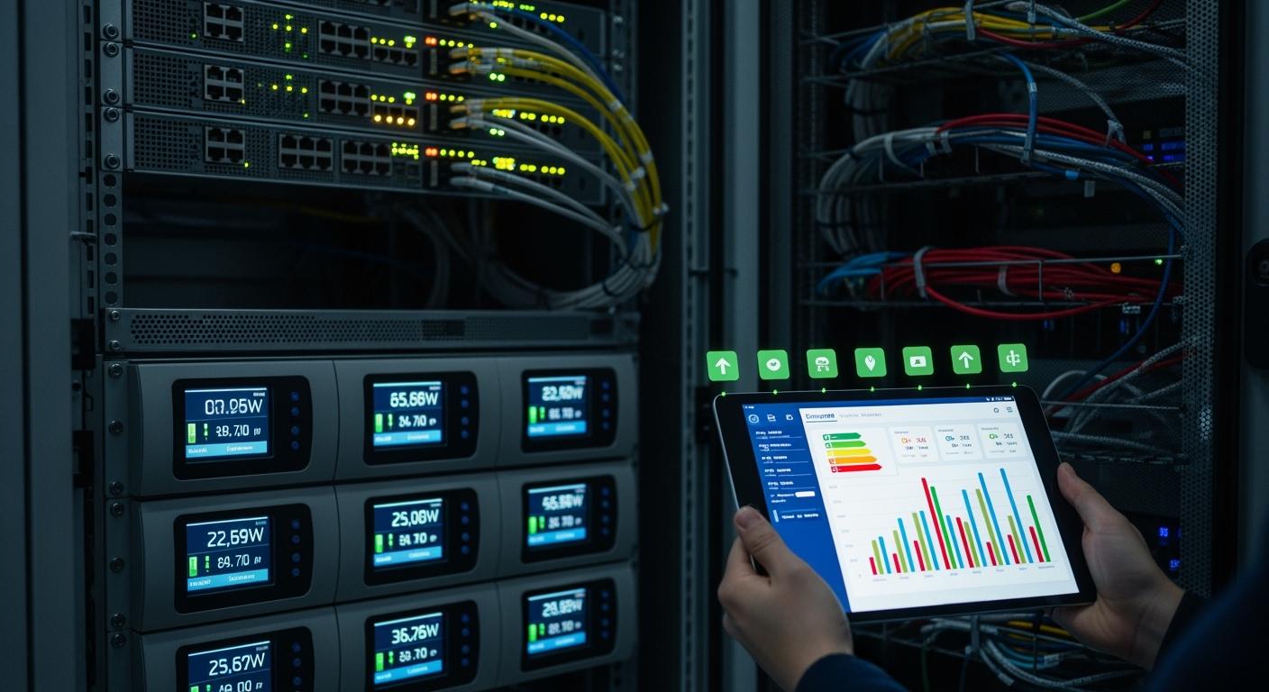 Energy Efficiency Benchmark Comparison Smart PDU Solution for Energy Consumption Benchmarking Improvement in Telecom Cabinets