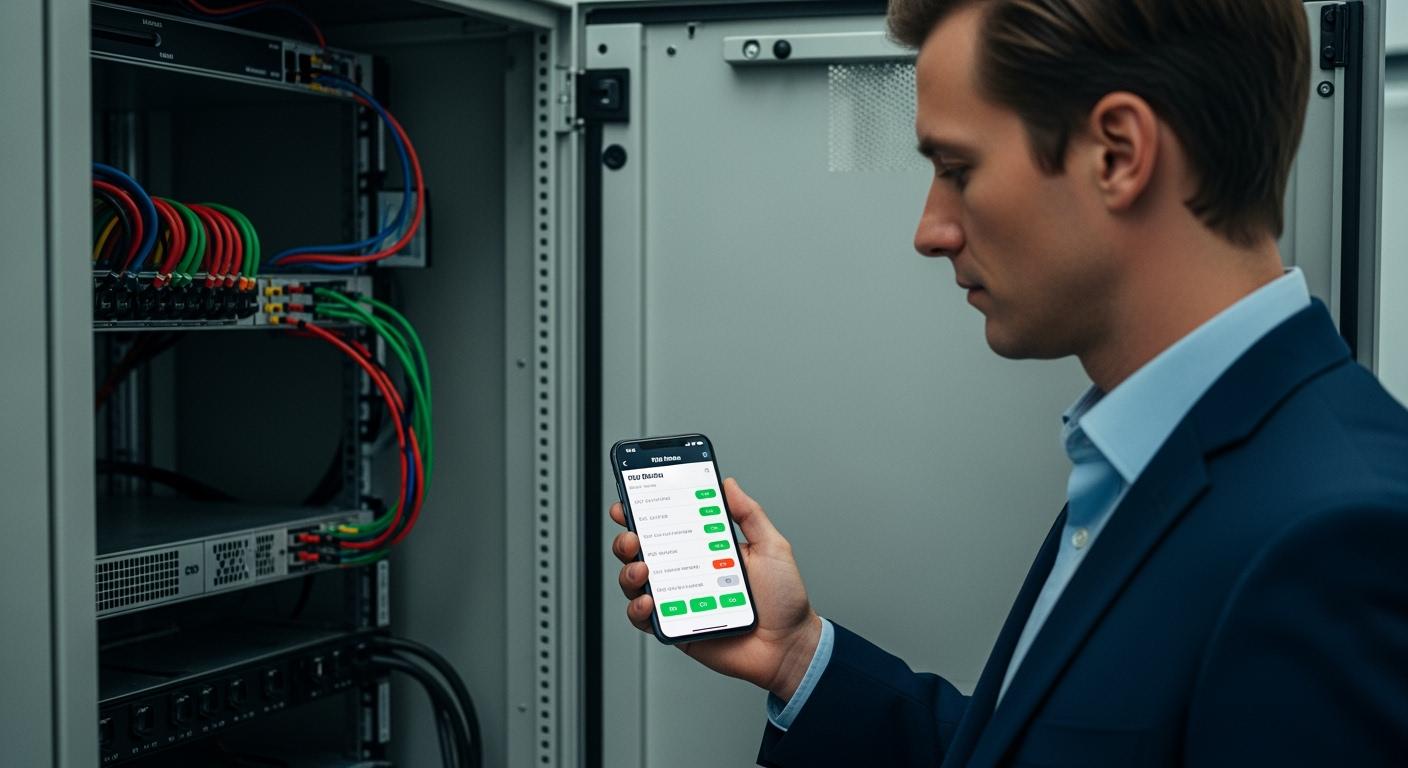 Mobile Control of Smart PDUs in Telecom Cabinets: O&M Staff Monitor Power Status Anytime, Anywhere