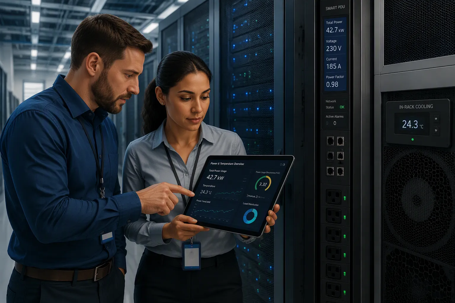 How to Achieve Collaborative Heat Dissipation and Power Optimization with Smart PDU and AC Linkage