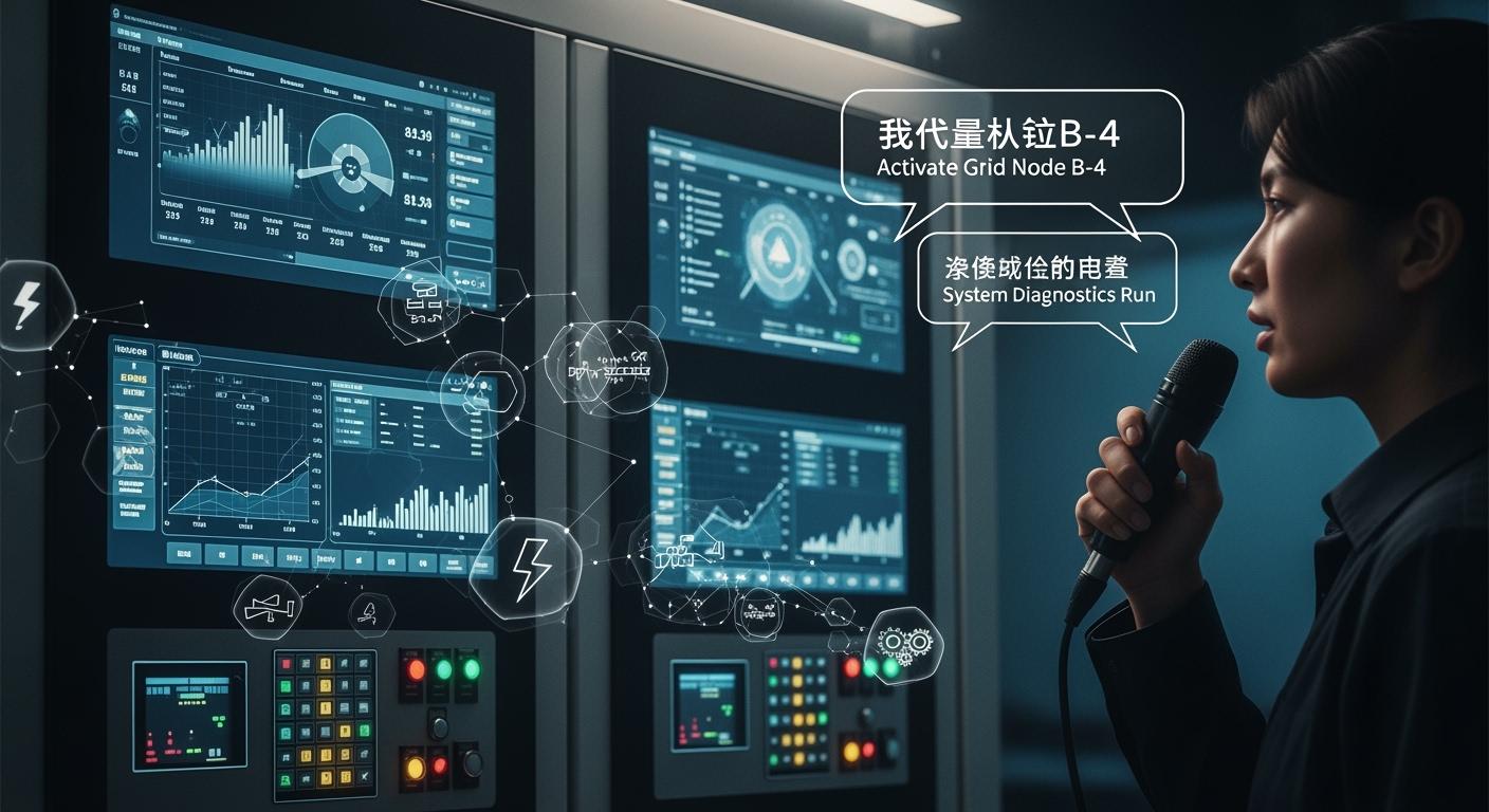 Multilingual Voice Control of Smart Power Distribution Units and Voice O&M Commands in Chinese and English