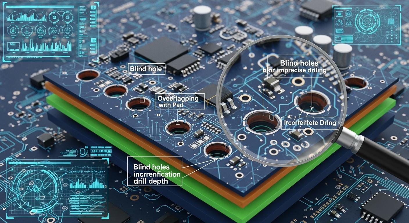Critical Mistakes in HDI PCB Blind Hole Design