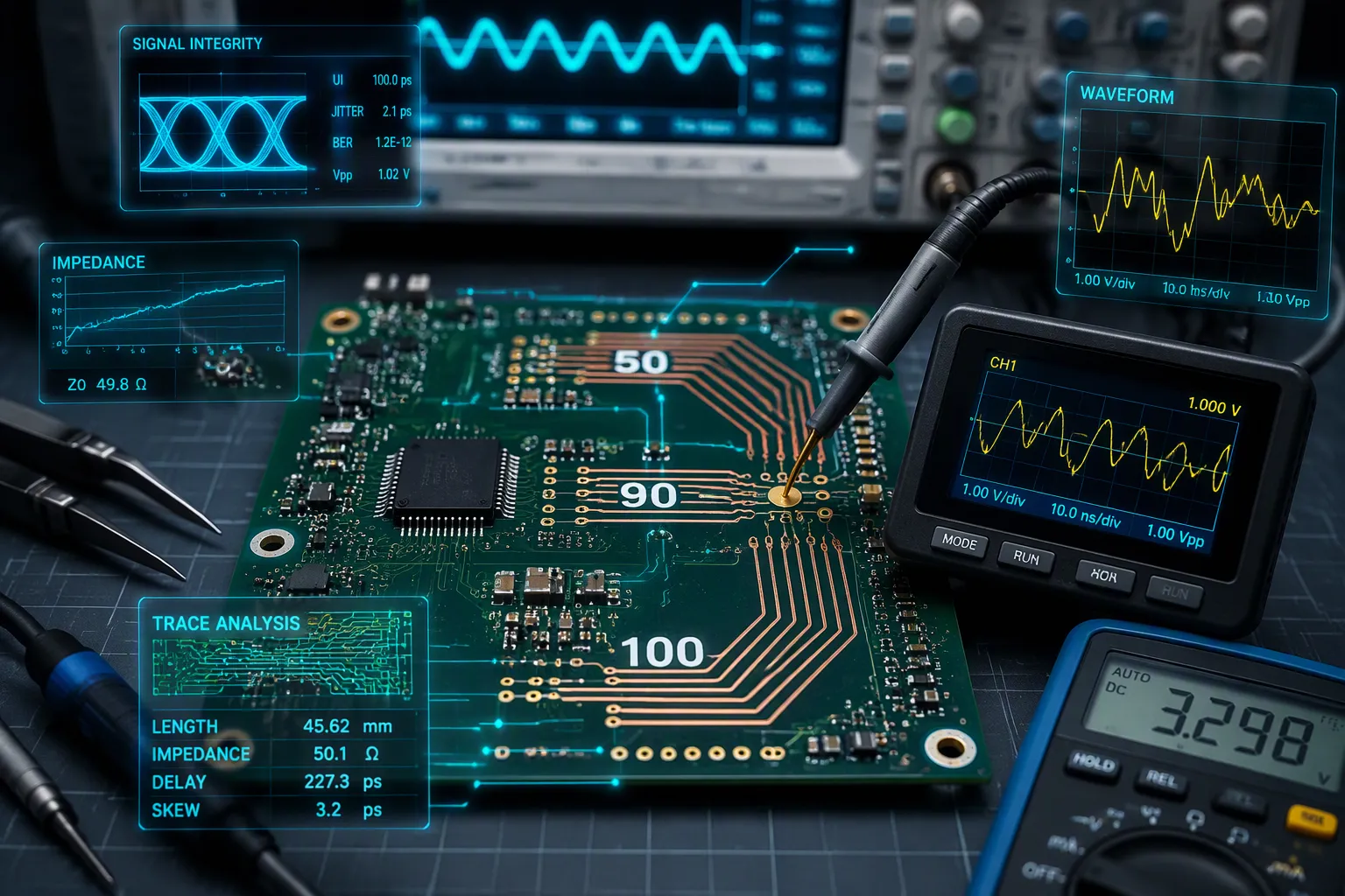 Why Do Most PCB Use 50, 90, or 100 Ohms for Impedance
