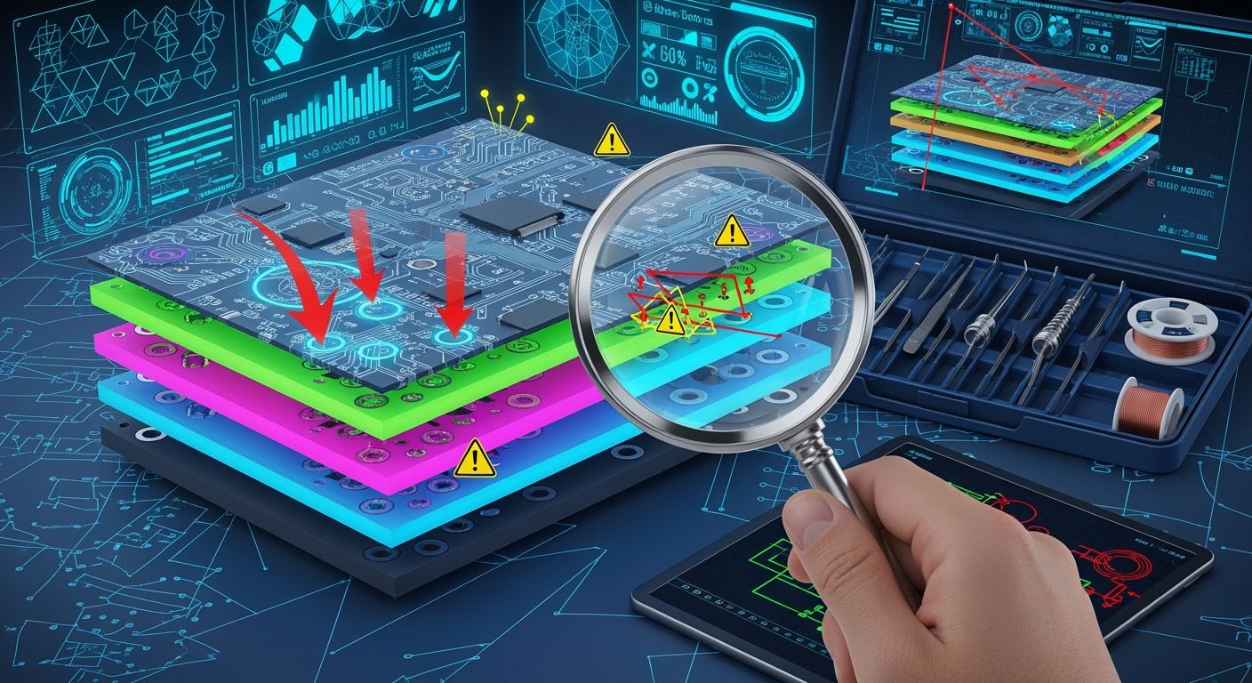 Multi-layer PCB Alignment Design Errors & Fixes