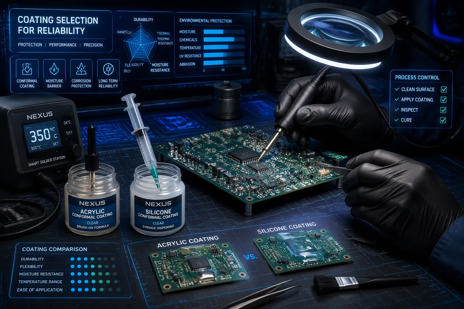 Choosing Between Soldering Barrier Coating Types for Reliable Results