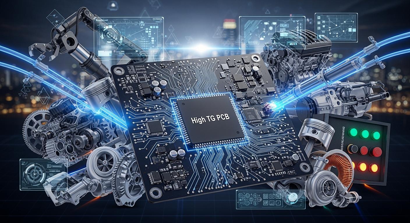 High TG PCB for Automotive & Industrial Applications
