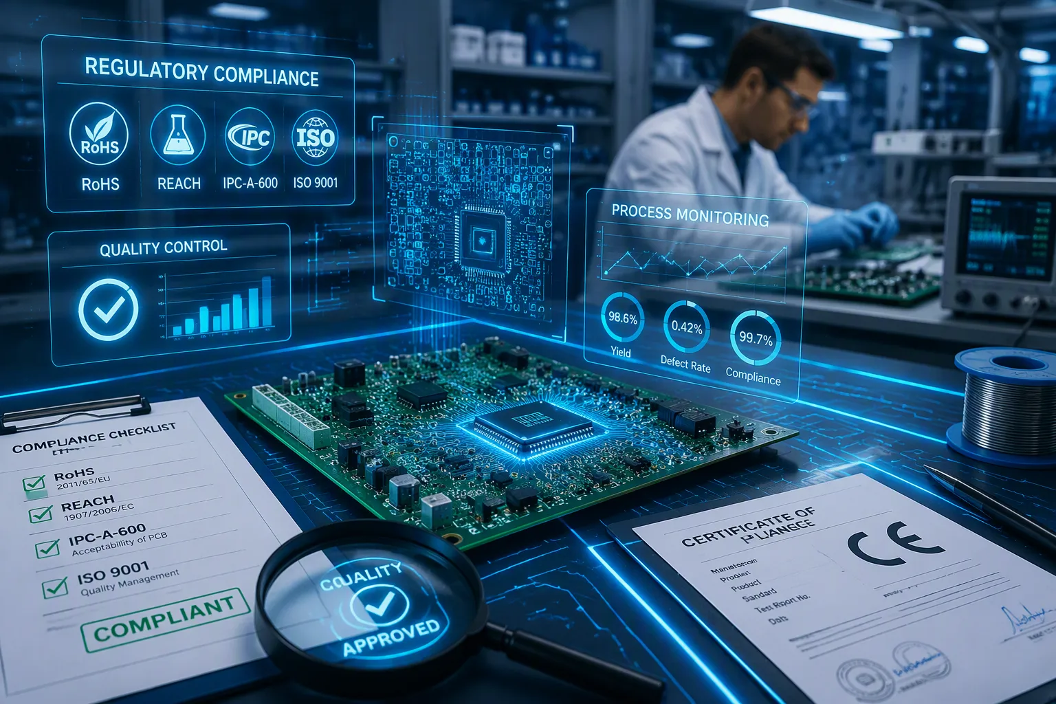 RoHS & REACH Compliance for PCB Quality