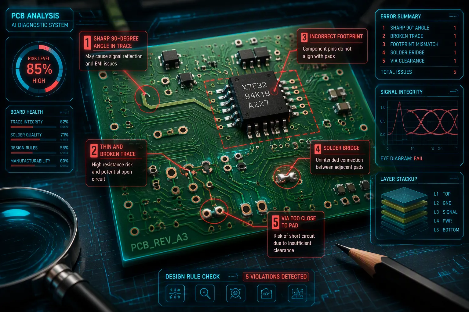 Avoid These 5 PCB Design Mistakes That Cause Scrap