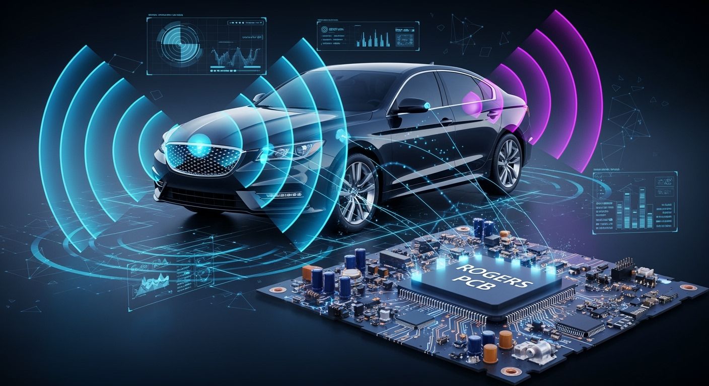 Automotive Radar Applications Made Easy with Rogers PCB