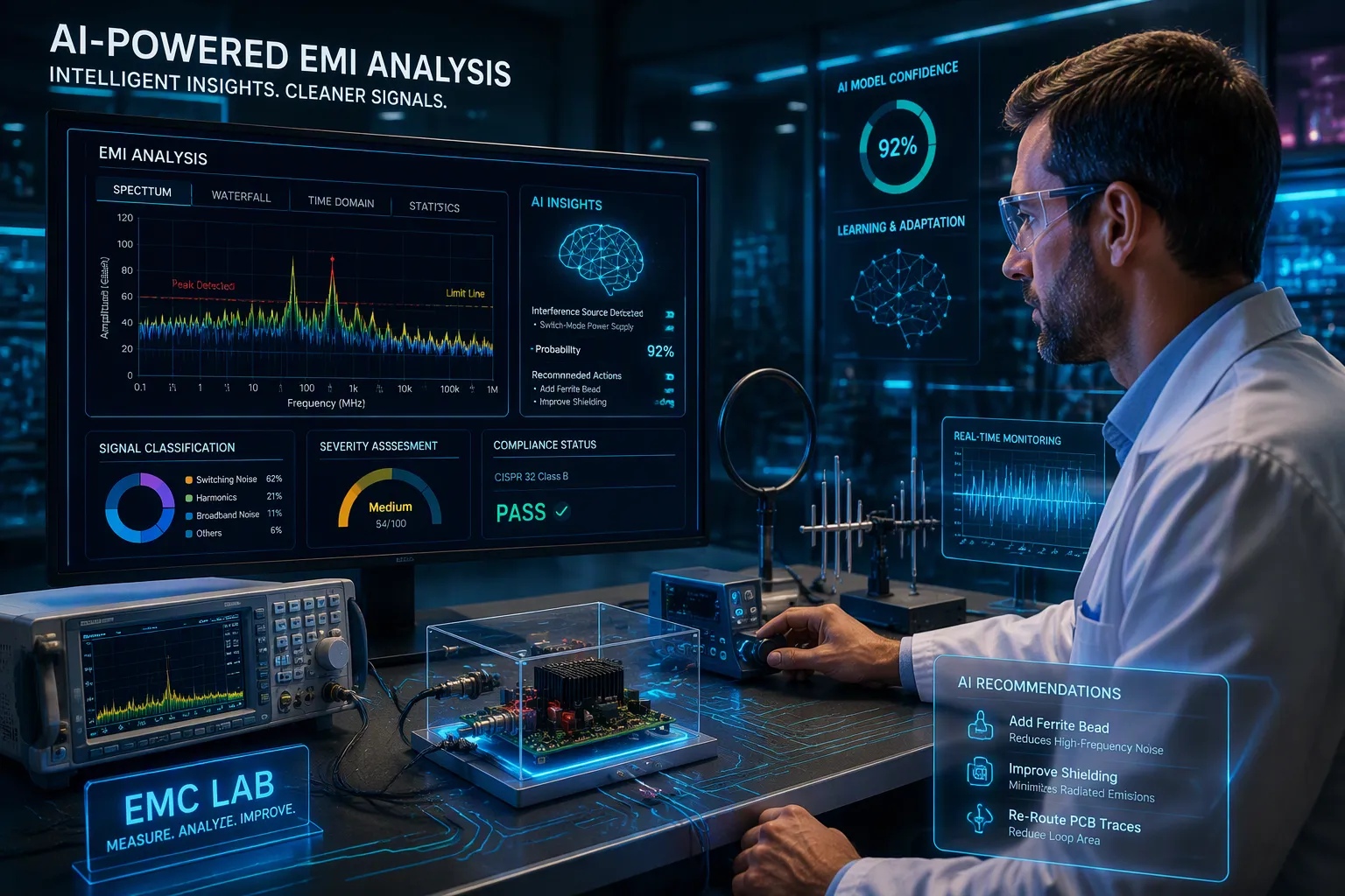 How Artificial Intelligence Makes EMI Testing Easier for Engineers