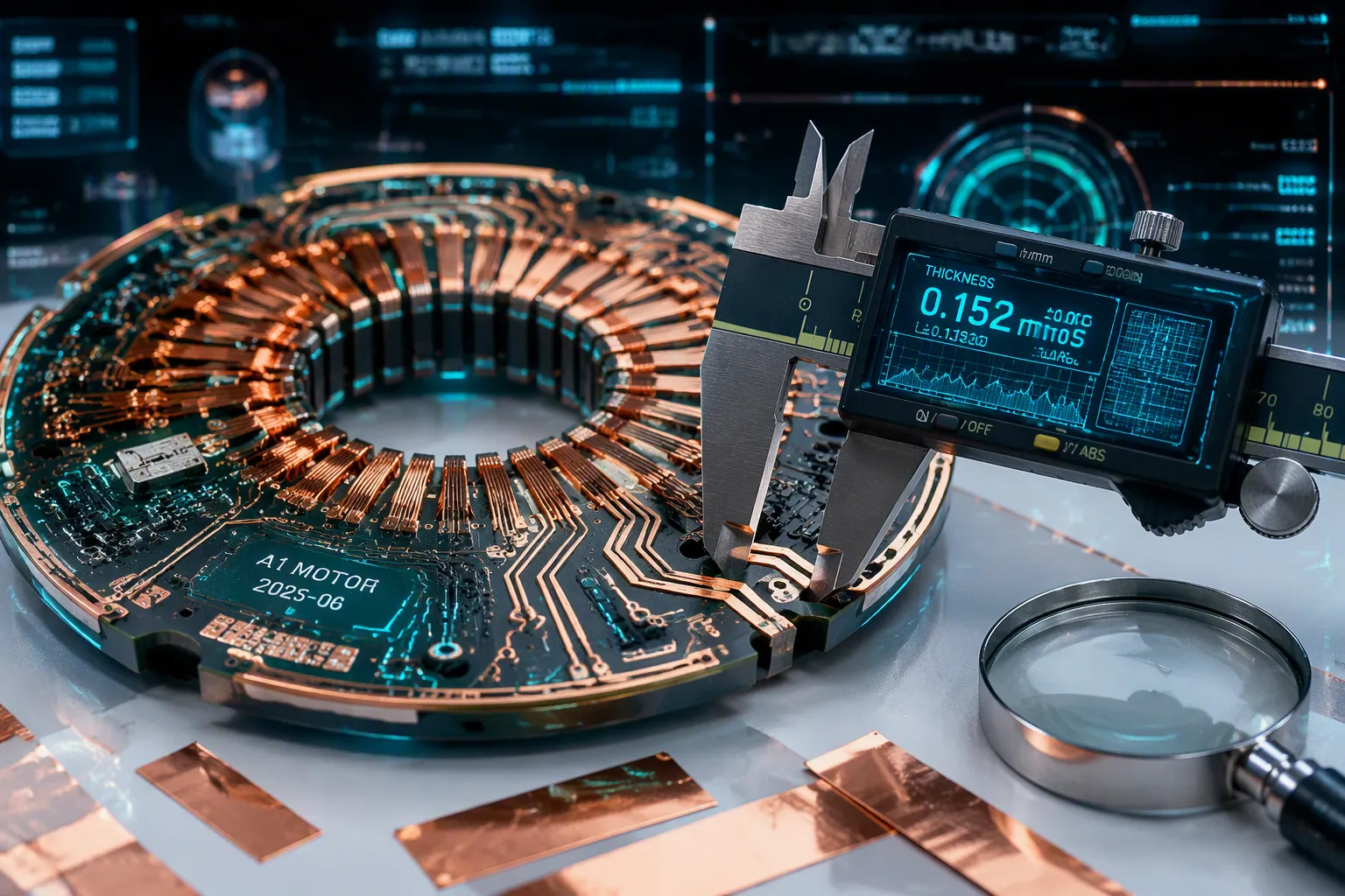 Copper Thickness for PCB Stators
