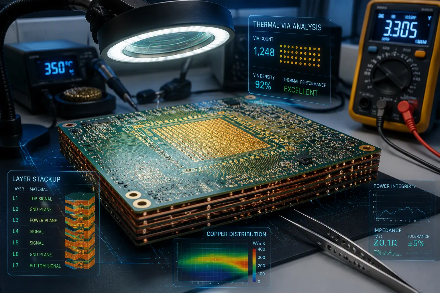 PCB Thermal Stress Relief Techniques for Multilayer Boards
