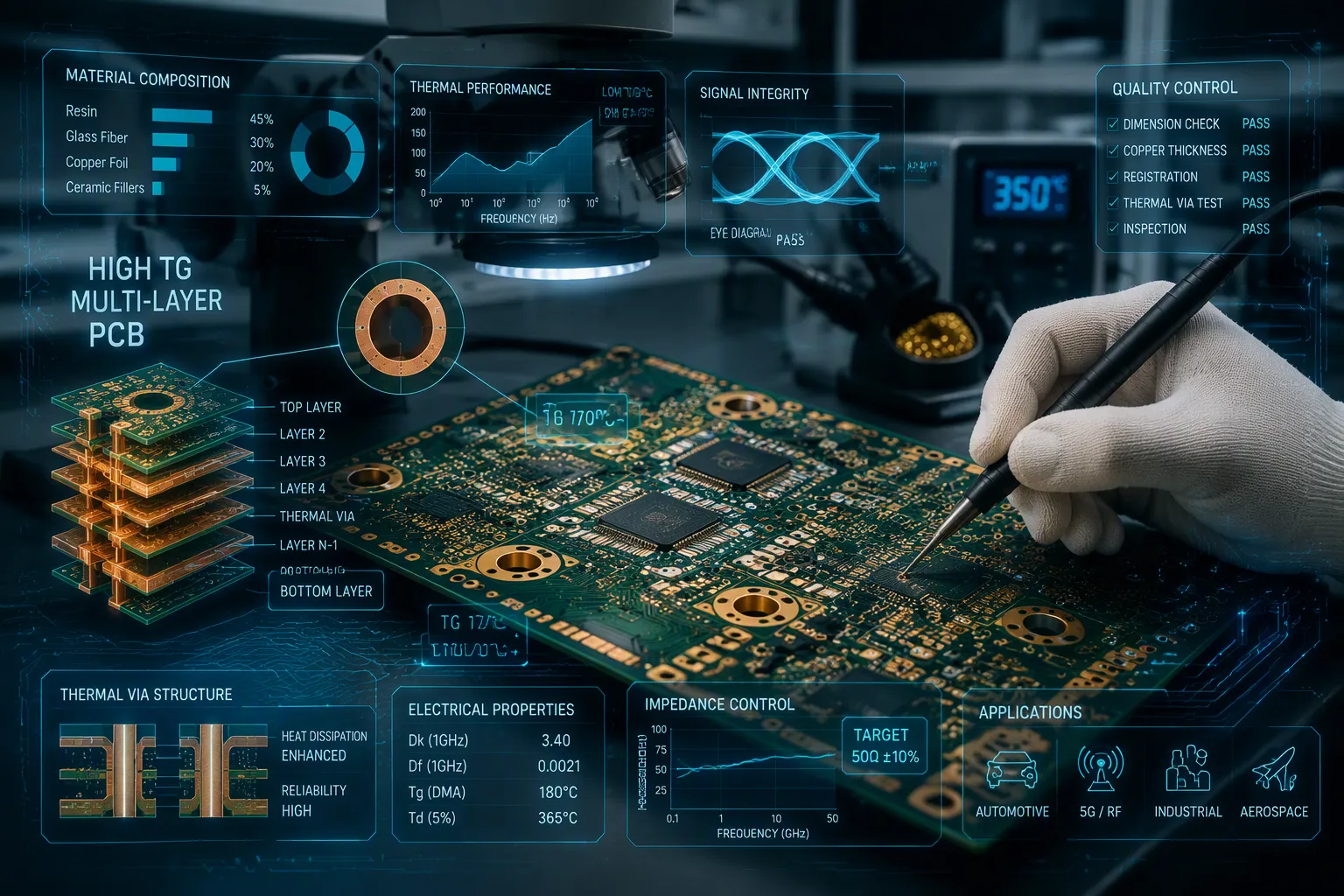 High-TG PCB Manufacturing Process Requirements