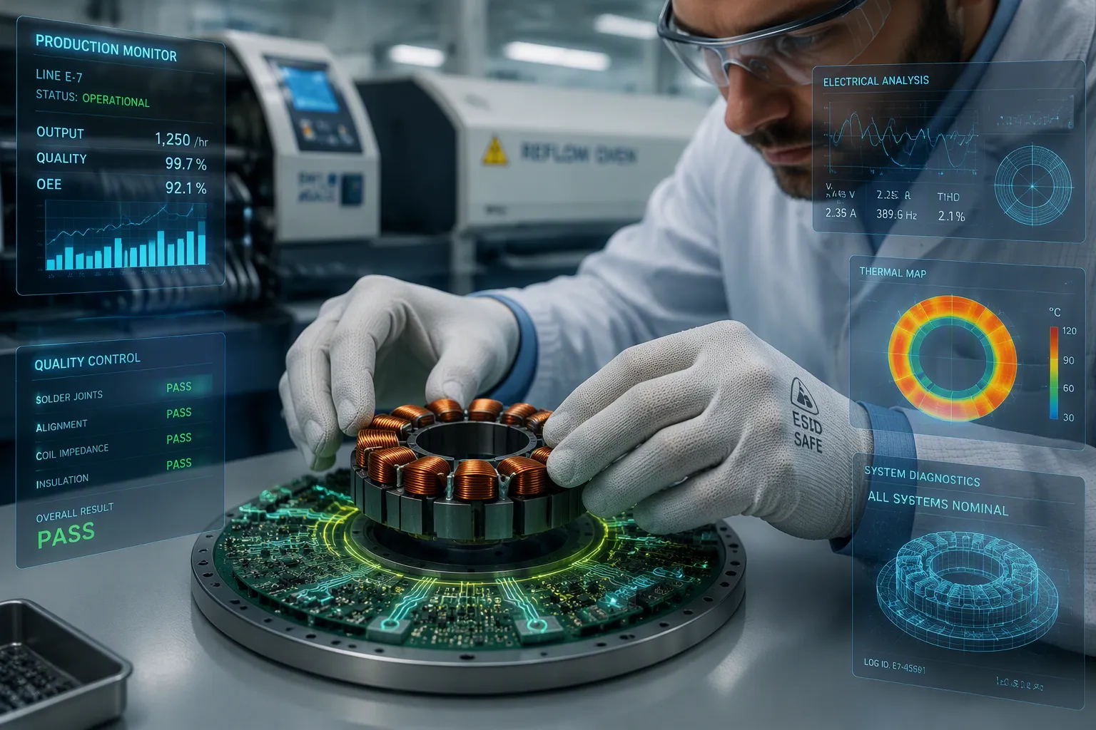 How Are PCB Stators Manufactured?