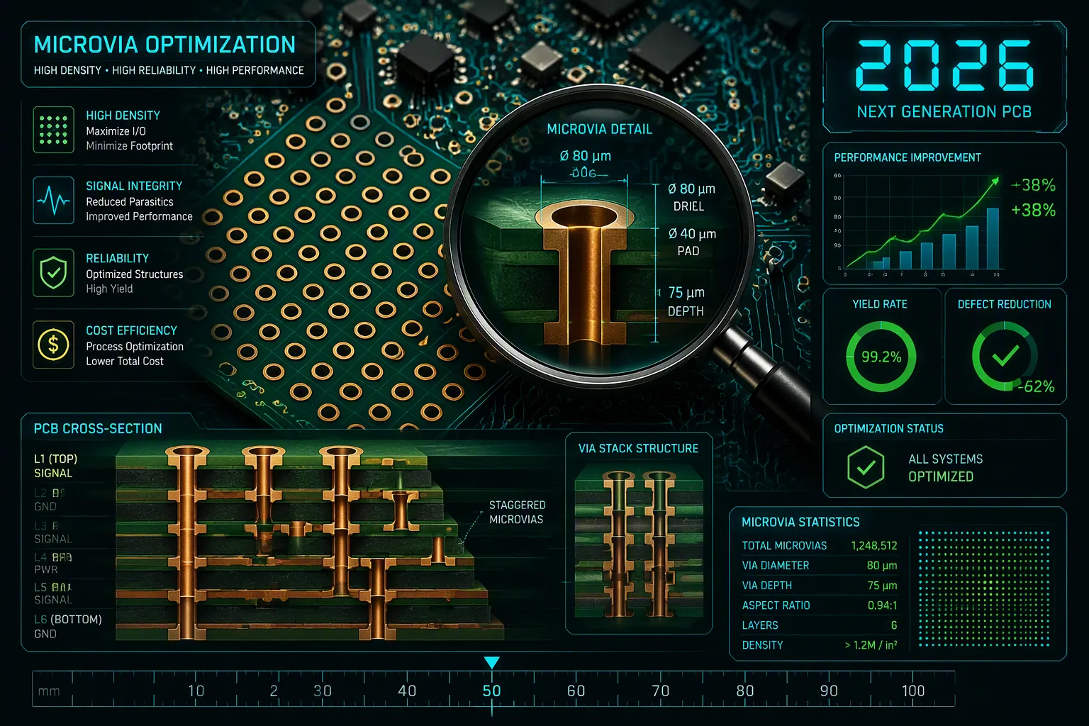 Tips for Optimizing HDI Microvia Design in 2026