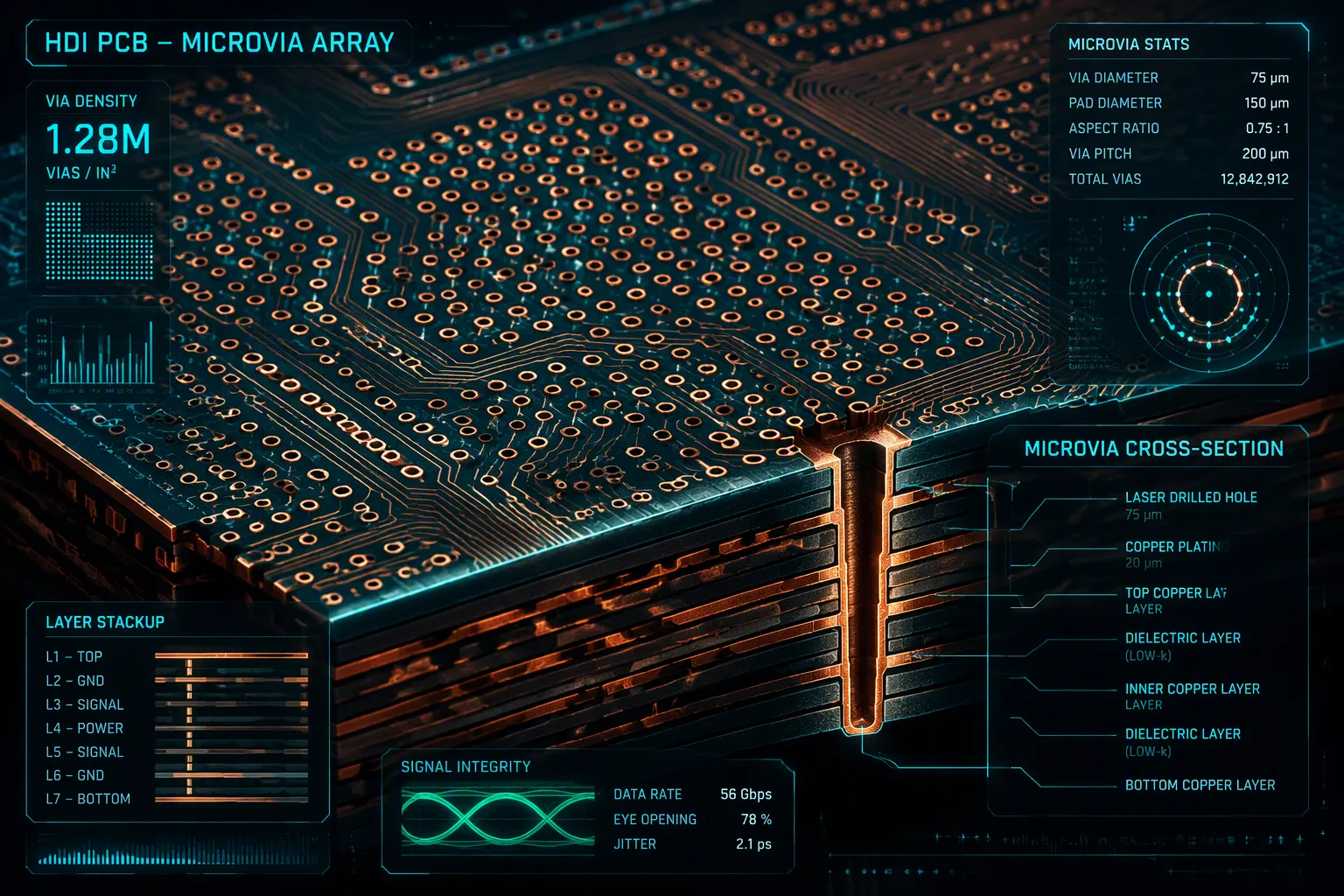 Mastering HDI Microvia Design for High-Density Interconnects