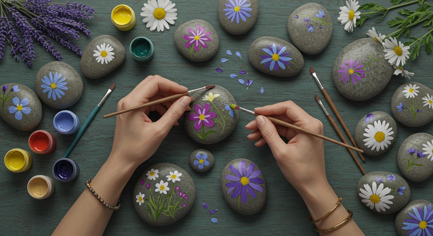 Your Guide: Rock Painting Ideas Inspiration Flowers for Pure Relaxation